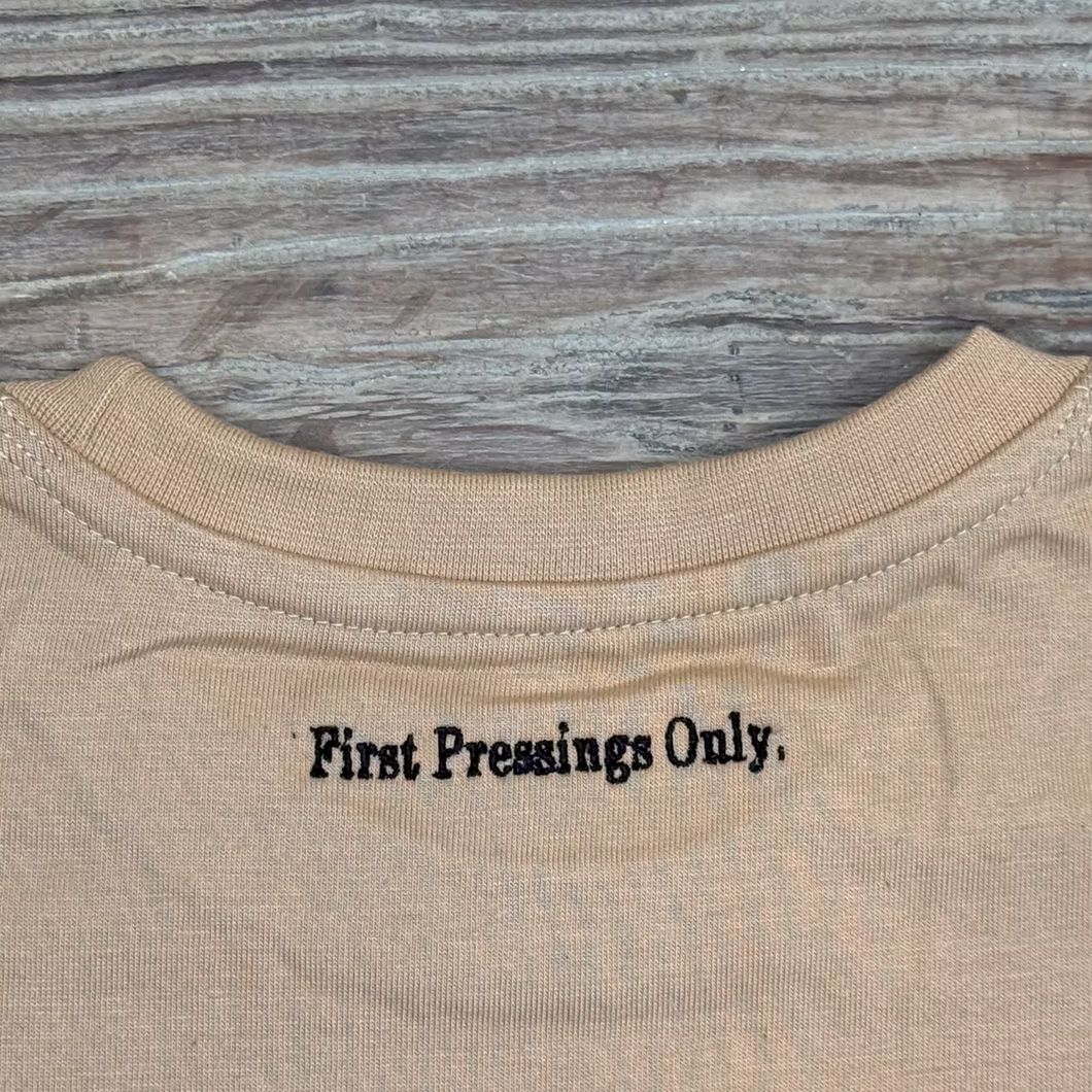 First Pressings Tee - Sand