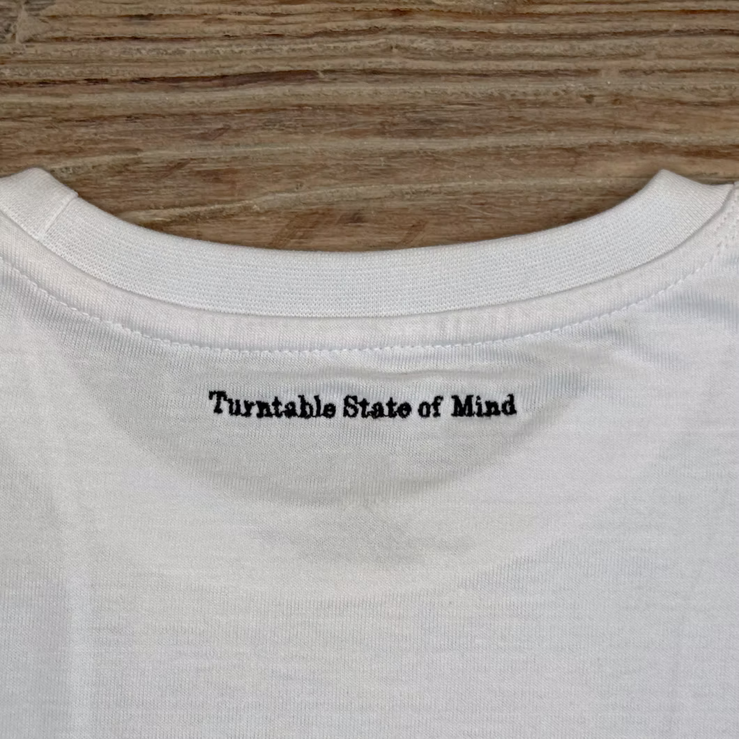 Turntable State of Mind Tee – White