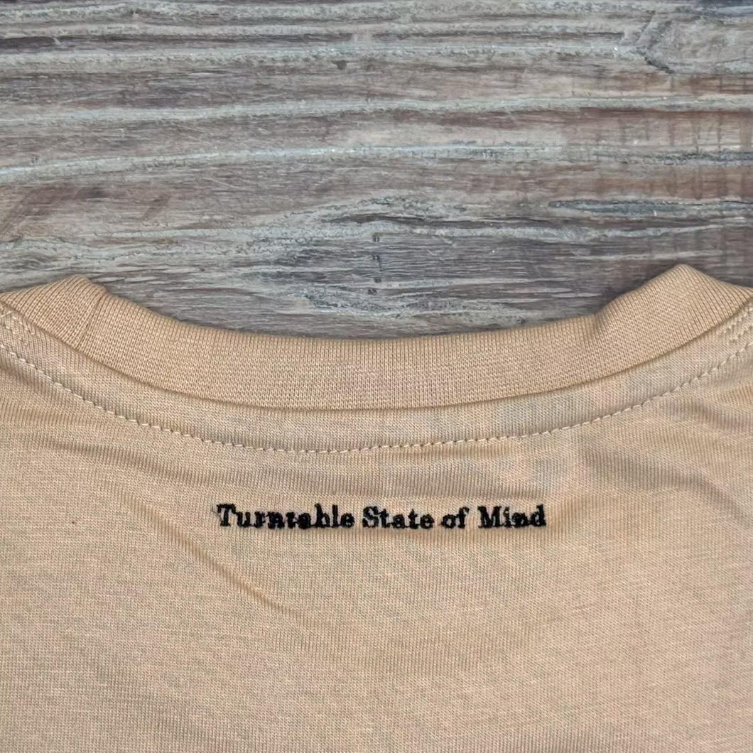 Turntable State of Mind Tee - Sand